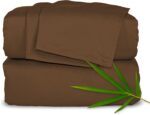 Pure White Bamboo Viscose Sheet Set - Hình 16