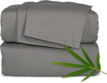Pure White Bamboo Viscose Sheet Set - Hình 18