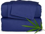 Pure White Bamboo Viscose Sheet Set - Hình 19