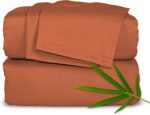 Pure White Bamboo Viscose Sheet Set - Hình 21