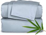 Pure White Bamboo Viscose Sheet Set - Hình 25