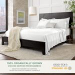 Pure White Bamboo Viscose Sheet Set - Hình 3