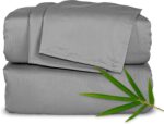 Pure White Bamboo Viscose Sheet Set - Hình 30