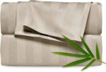 Pure White Bamboo Viscose Sheet Set - Hình 32