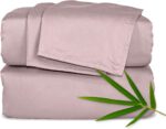 Pure White Bamboo Viscose Sheet Set - Hình 34