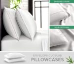 Pure White Bamboo Viscose Sheet Set - Hình 4