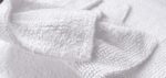 Plush White Cotton Bath Mat Set - Hình 7