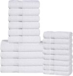 Peach Coral Cotton Bath Towels - Hình 25