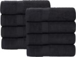 Peach Coral Cotton Bath Towels - Hình 29