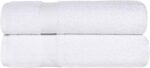 Peach Coral Cotton Bath Towels - Hình 32