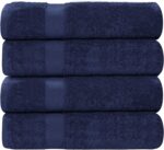 Peach Coral Cotton Bath Towels - Hình 65