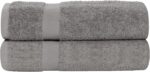 Peach Coral Cotton Bath Towels - Hình 71