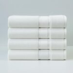 Luxury Grey Cotton Spa Towel Set - Hình 5