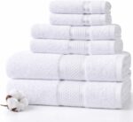Luxury Grey Cotton Spa Towel Set - Hình 8