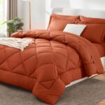 Navy Blue Quilted Comforter - Hình 14