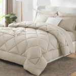 Navy Blue Quilted Comforter - Hình 15