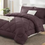 Navy Blue Quilted Comforter - Hình 18