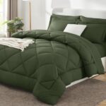 Navy Blue Quilted Comforter - Hình 25