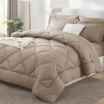 Navy Blue Quilted Comforter - Hình 31