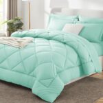 Navy Blue Quilted Comforter - Hình 32
