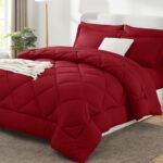 Navy Blue Quilted Comforter - Hình 38