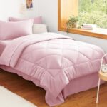 Navy Blue Quilted Comforter - Hình 43