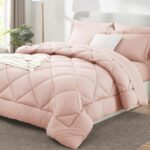 Navy Blue Quilted Comforter - Hình 45