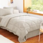 Navy Blue Quilted Comforter - Hình 48