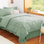Navy Blue Quilted Comforter - Hình 52
