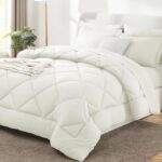 Navy Blue Quilted Comforter - Hình 53