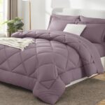 Navy Blue Quilted Comforter - Hình 54