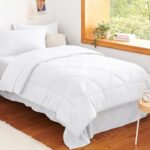 Navy Blue Quilted Comforter - Hình 57