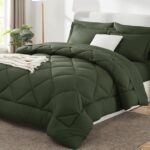 Navy Blue Quilted Comforter - Hình 58