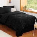 Navy Blue Quilted Comforter - Hình 62