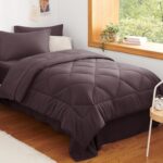 Navy Blue Quilted Comforter - Hình 67