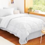 Navy Blue Quilted Comforter - Hình 69