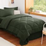 Navy Blue Quilted Comforter - Hình 71
