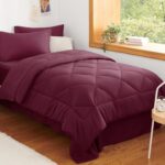 Navy Blue Quilted Comforter - Hình 73