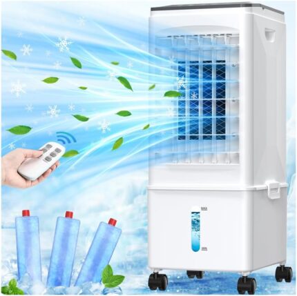 White 3-in-1 Evaporative Air Cooler