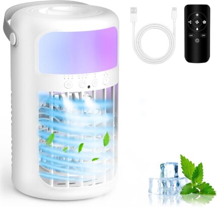 Portable White Air Cooler