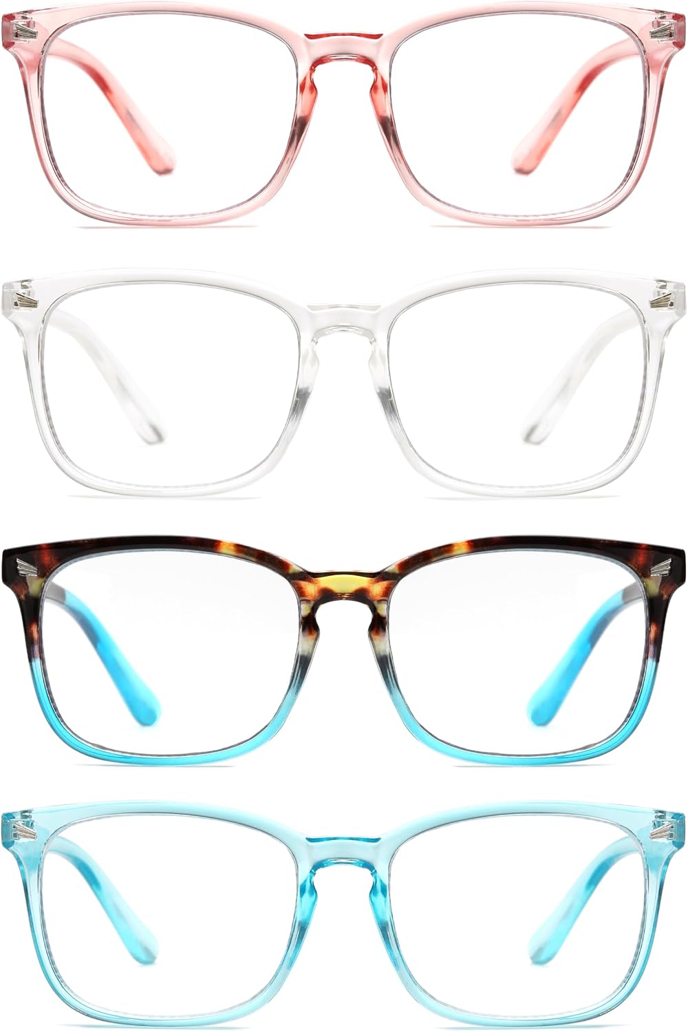 Yogo Vision Fashion Glasses Non-Prescription Eyewear Frame for Women