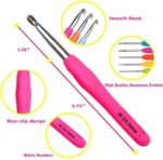 Ergonomic Crochet Hook Set