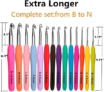 Ergonomic Crochet Hook Set