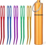 Colorful Large-Eye Bent Tapestry Needles