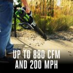 880 CFM Leaf Blower - Hình 3