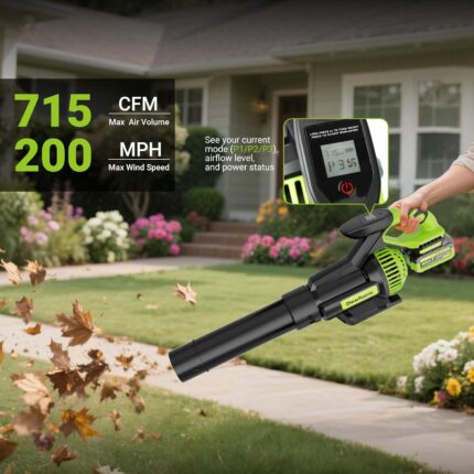 Dwarfuarum Cordless Leaf Blower - Hình 2