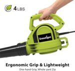 Grasstigon 210 MPH Electric Leaf Blower - Hình 4