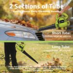 Grasstigon 210 MPH Electric Leaf Blower - Hình 5