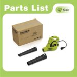Grasstigon 210 MPH Electric Leaf Blower - Hình 9