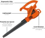 180 MPH Electric Leaf Blower - Hình 3